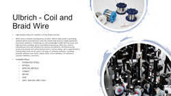 Ulbrich Coil & Braid Wire from Champeau Sourcing Solutions